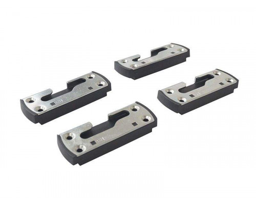 Планка ответная противовзломная проветривания правая (4шт.),  Euro/Prestige Design 86