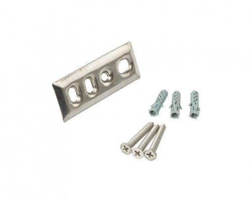 Планка ответная шпингалета, компл. с крепежом (высота 3.5 мм) 1 шт.