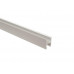 Планка средняя, алюминий, L=5800 мм, серебро. 1 шт.