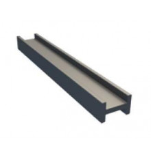 Планка средняя для перегородок L-3000 мм, черный