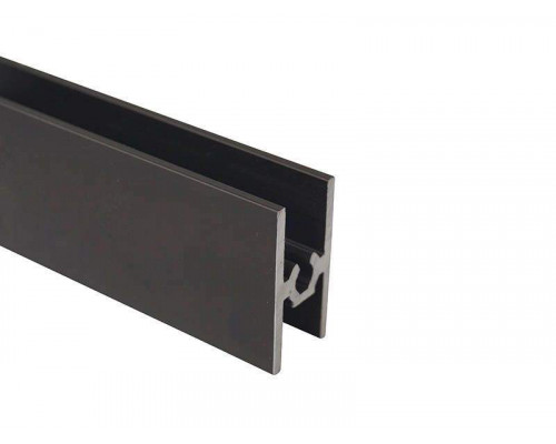 Планка средняя под крепеж, алюминий, L=5800 мм, бронза. 1 шт.