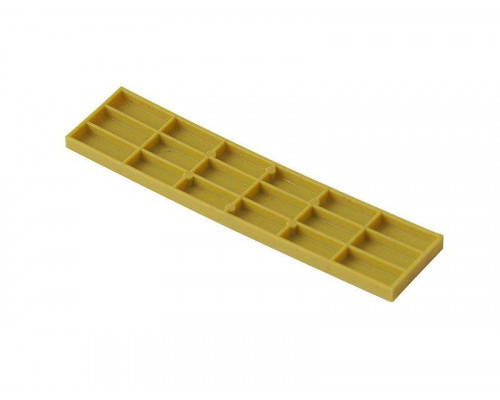 Пластина рихтовочная Bistrong 100x24x4 желтая