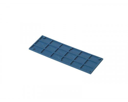 Пластина рихтовочная Bistrong 100x34x2 синяя