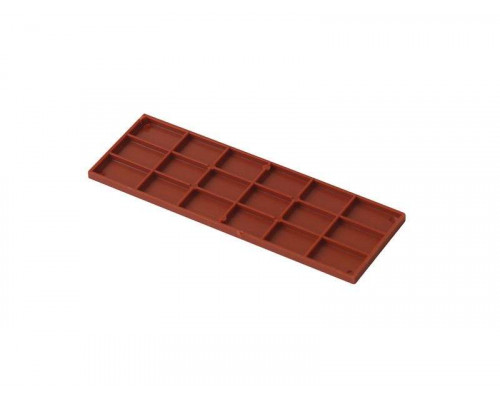 Пластина рихтовочная Bistrong 100x34x3 красная