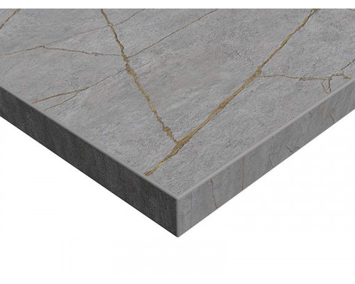 Плита ЛДСП ALVIC SYNCRON 1240*18*2750 мм, керамика золото 02 (Porcelain Gold 02 JA),  двустороннее тиснение