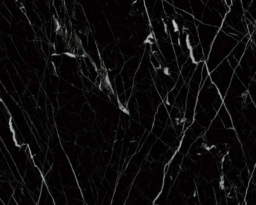 Плита МДФ AGT 1220*18*2800 мм, инд. упаковка, супермат торос черный мрамор 3031, обратная сторона черный