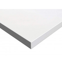 Плита МДФ ALVIC LUXE 1240*18*2750 мм, глянец белый полар (Blanco Polar) 1 шт.