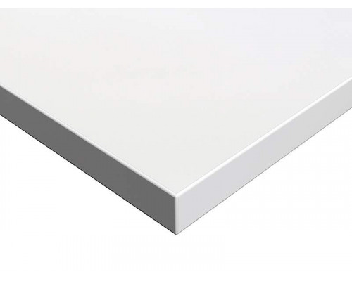 Плита МДФ ALVIC LUXE 1240*18*2750 мм, глянец белый полар (Blanco Polar) 1 шт.