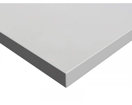 Плита МДФ ALVIC LUXE 1240*18*2750 мм, глянец серый жемчуг (Gris Perla) 1 шт.