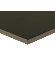 Плита МДФ ALVIC LUXE 1240*18*2750 мм, глянец антрацит (Antracita) 1 шт.