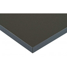 Плита МДФ ALVIC LUXE 1240*18*2750 мм, глянец антрацит металлик (Antracita Pearl Effect) 1 шт.