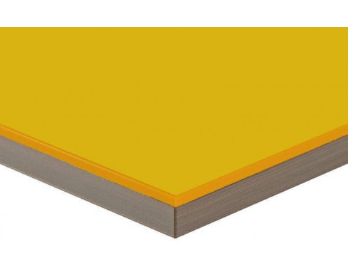 Плита МДФ ALVIC LUXE 1240*18*2750 мм, глянец карри (Curry) 1 шт.