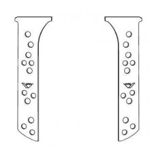 Подкладка для опоры, 3мм, Patio Fold Alu (упаковка 2 штуки), белый