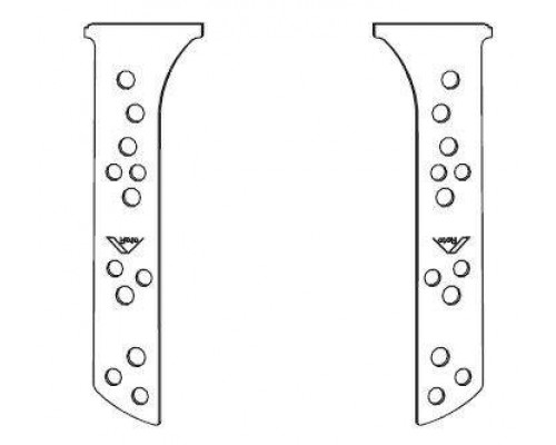 Подкладка для опоры, 3мм, Patio Fold Alu (упаковка 2 штуки), белый