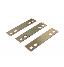 Подкладка под петлю рамную, 1 мм (3 штуки), неокрашенные