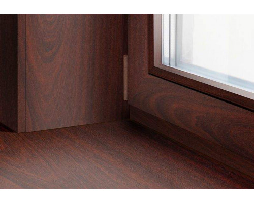 Подоконник пластиковый Moeller LD S 30 /300/ МАХАГОНИ МАТОВЫЙ /6,0м/