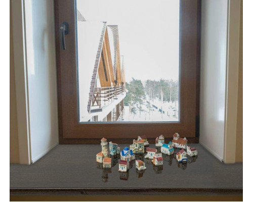 Подоконник пластиковый Moeller LD S 30 /400/ ВЕНГЕ ГЛЯНЕЦ /6,0м/