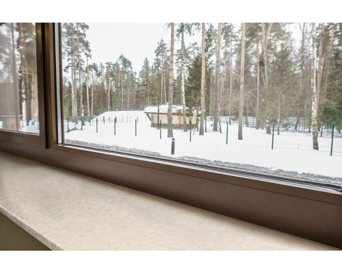 Подоконник пластиковый Moeller LD S 30 /600/ КРЕМ-БРЮЛЕ ГЛЯНЕЦ /6,0м/