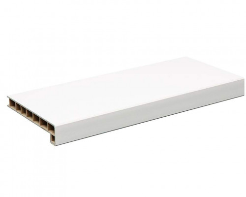 Подоконник пластиковый Moeller LD 40 /450/ белый /6,0м/ (clean-touch)