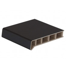 Подоконник пластиковый Moeller LD S 30 /300/ ЧЕРНЫЙ УЛЬТРАМАТ /5,5м/ (clean-touch)