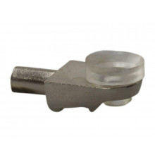 FIRMAX EA10 Полкодержатель для стекла с присоской, никель 1 шт.