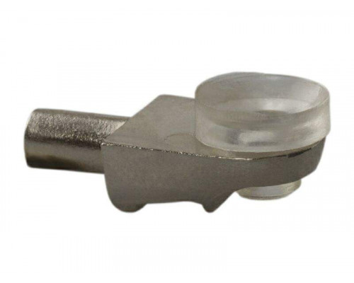 FIRMAX EA10 Полкодержатель для стекла с присоской, никель 1 шт.