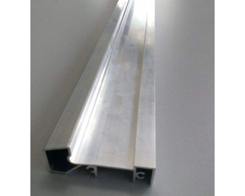 Порог алюминиевый для ПВХ дверей холодный (58х24 мм), 6м