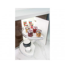 Поворотная полка Firmax Smartline в угловую базу 900 мм, левая 1 шт.