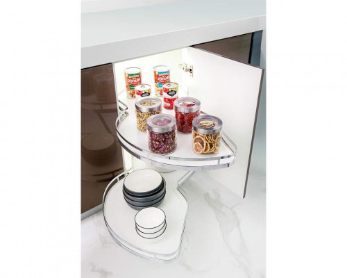 Поворотная полка Firmax Smartline в угловую базу 900 мм, левая 1 шт.