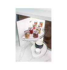 Поворотная полка Firmax Smartline в угловую базу 900 мм, правая