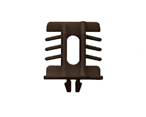 Соединение торцевое Isabel с фиксатором коричневое