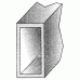 Профиль Bauset МС СТАН 8х20 поперечный, бел., RAL9016 (6,0 м)