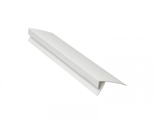 Профиль (F) конечный TNK 17х60х21мм белый 3,0 м 3 м