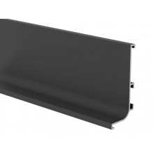 Профиль GOLA FIRMAX L-образный для нижних баз L=4200mm, алюминий черный браш