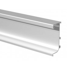 Профиль GOLA FIRMAX L-образный для нижних баз с пазом д/светодиодной ленты, L=4200mm, алюминий белый