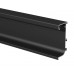 Профиль GOLA FIRMAX L-образный для нижних баз с пазом д/светодиодной ленты, L=4200mm, алюминий черный