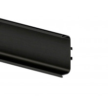 Профиль GOLA FIRMAX П-образный для нижних баз L=4200mm, алюминий черный браш