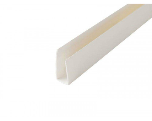 Профиль (L) начальный Exter 35х25мм белый 6,0 м 6 м