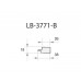Профиль МДФ AGT LB-3771-B 18*38*2800 мм, тик 248 1 шт.