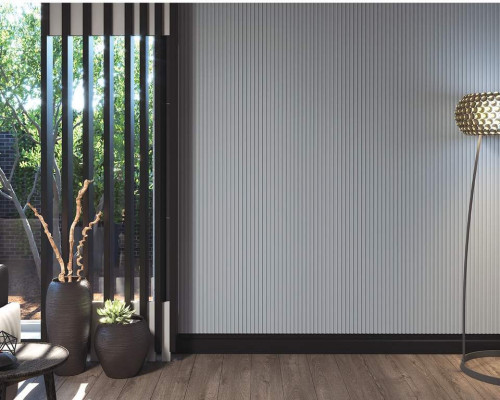 Профиль  МДФ AGT LB-3783 12*158*2800 мм, супермат серый бесконечный 3017 (Timeless Grey)