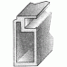 Профиль МС-СТАН BAUSET 10х25 основной белый RAL9016 (6,0 м)