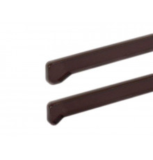 Профиль декоративный к  Moeller LD S 30 при продольном соединении 90/120/135/180 градусов махагони