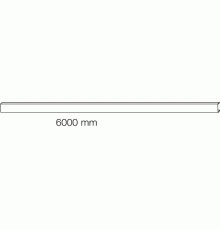 Профиль декоративный Elementis 6000 мм белый