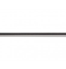 Профиль декоративный Isabel 18X8, двусторонний, белый/антрацит 7016