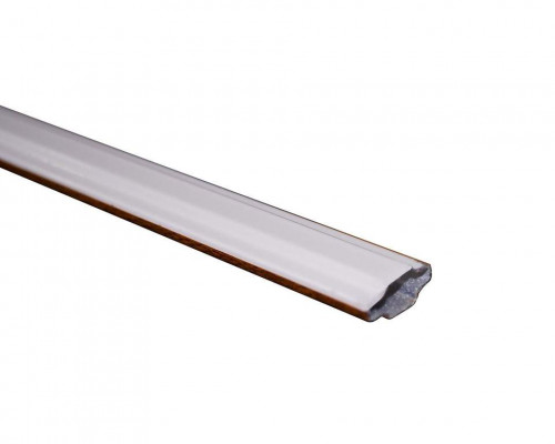 Профиль декоративный Isabel 18X8, двусторонний, белый/золотой дуб