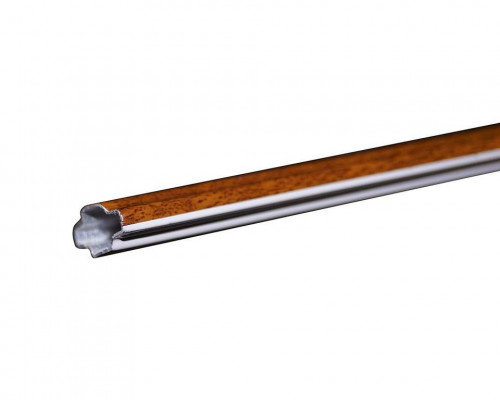 Профиль декоративный Isabel 18X8, двусторонний, белый/золотой дуб