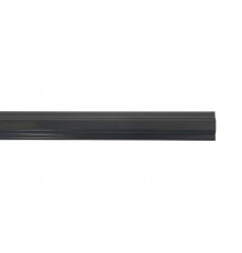 Профиль декоративный Isabel 18мм антрацит окрашенный)