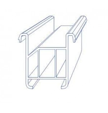 Профиль подставочный для системы РЕХАУ, BRUSBOX, MONTBLANC 60/70 (561), (без прижима под подоконник), 6.5м