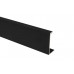 Профиль ручка для фасадов, серия KARE, L=3000 мм, алюминий, черный. 1 шт.