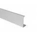 Профиль ручка для фасадов, серия KARE, L=3000 мм, алюминий, серебро. 1 шт.